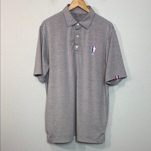 USAG U‎ Suck At Golf Men's Gray Polo Shirt